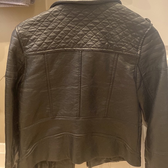 American Eagle Leather Jacket - Picture 2 of 2